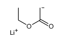 lithium,ethyl acetate Structure
