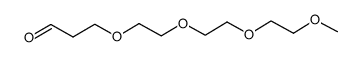 m-PEG4-aldehyde structure