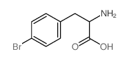 (S)-2-氨基-3-(2-溴苯基)丙酸结构式