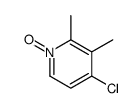 2,3-dimethyl-4-chloropyridine-N-Oxide结构式