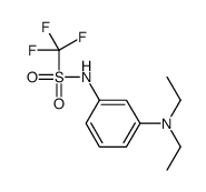N-[3-(diethylamino)phenyl]-1,1,1-trifluoromethanesulfonamide Structure