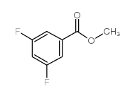 3,5--二氟苯甲酸甲酯结构式