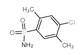 4-氯-2,5-二甲基苯磺胺结构式