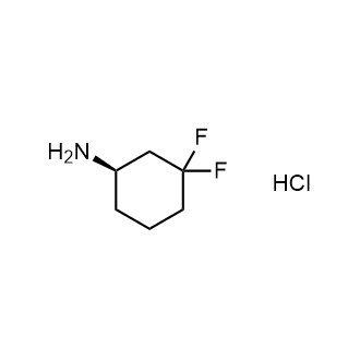 (R)-3,3-二氟环己胺盐酸盐结构式