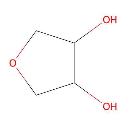 顺-3,4-二羟基呋喃结构式