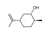 (+)-dihydrocarveol mixture of isomers structure
