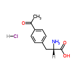 3-(4-乙酰基苯基)-2-氨基丙酸盐酸盐图片