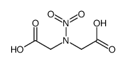 2-[carboxymethyl(nitro)amino]acetic acid结构式
