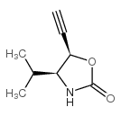 2-Oxazolidinone,5-ethynyl-4-(1-methylethyl)-,(4S,5R)-(9CI) Structure