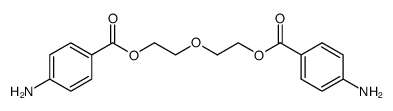 diethyleneglycol-bis(4-aminobenzoate) Structure