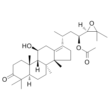 泽泻醇B乙酸酯结构式