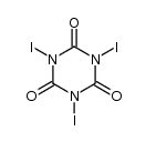 triiodoisocyanuric acid Structure
