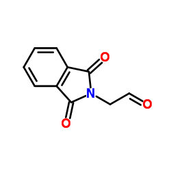 N-(2-乙醛基)-邻苯二甲酰亚胺结构式