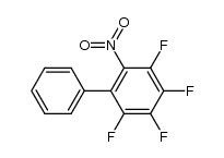 2,3,4,5-tetrafluoro-6-nitrobiphenyl结构式