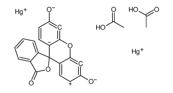 乙酸汞荧光素结构式