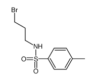 N-(3-bromopropyl)-4-methylbenzenesulfonamide Structure