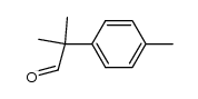2-methyl-2-(4-methylphenyl)propionaldehyde结构式