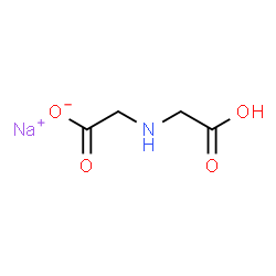 Sodium iminodiacetate,monohydr structure