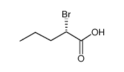 S-2-溴戊酸结构式