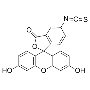 Fluorescein isothiocyanate Structure