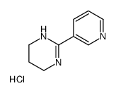 2-(3-pyridyl)-1,4,5,6-tetrahydropyrimidine Structure