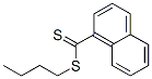 1-Naphthalenecarbodithioic acid butyl ester Structure