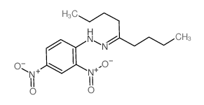 5-Nonanone, (2,4-dinitrophenyl)hydrazone结构式