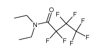 heptafluoro-butyric acid diethylamide Structure