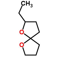 2-乙基-1,6-二噁螺[4.4]-壬烷结构式