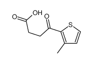 4-(3-METHYL-2-THIENYL)-4-OXOBUTYRIC ACID结构式
