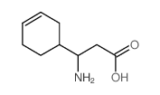 3-氨基-3-(3-环己基)丙酸结构式