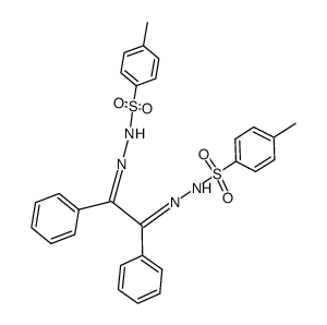 benzil bis(toluene-p-sulphonyl)hydrazone结构式
