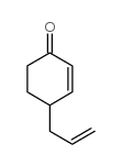 4-prop-2-enylcyclohex-2-en-1-one Structure