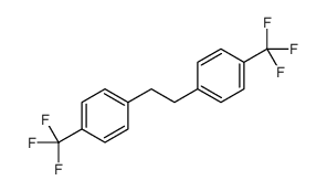 1,2-[双-(4-三氟甲基)苯基]乙烷结构式