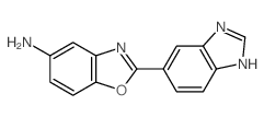 2-(1H-苯并咪唑-5-基)-苯并噁唑-5-胺结构式