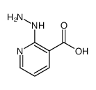 2-肼基-3-吡啶羧酸结构式
