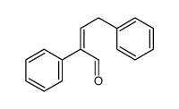 2,4-diphenylcrotonaldehyde结构式
