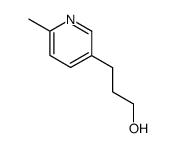 6-methyl-3-pyridynepropanol Structure