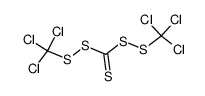 bis(trichloromethyl)pentathiodipercarbonate Structure