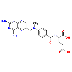 D(-)-氨甲碟呤结构式