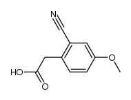 2-(2-氰基-4-甲氧基苯基)乙酸图片