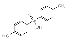bis(4-methylphenyl)arsinic acid结构式