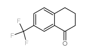 7-三氟甲基-1-四氢萘酮结构式