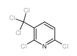 2,6-dichloro-3-(trichloromethyl)pyridine Structure