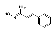 cinnamoylamidoxime Structure