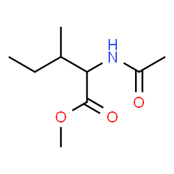 N-Acetyl-DL-isoleucine methyl ester结构式