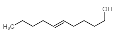 反-5-癸烯-1-醇结构式