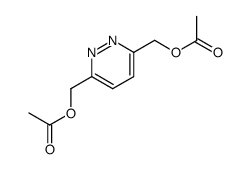 pyridazine-3,6-diylbis(methylene) diacetate结构式