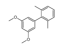 1-(2,6-dimethylphenyl)-3,5-dimethoxybenzene结构式