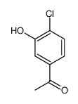 1-(4-氯-3-羟基苯基)-乙酮结构式